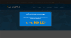 Desktop Screenshot of dopak.pl